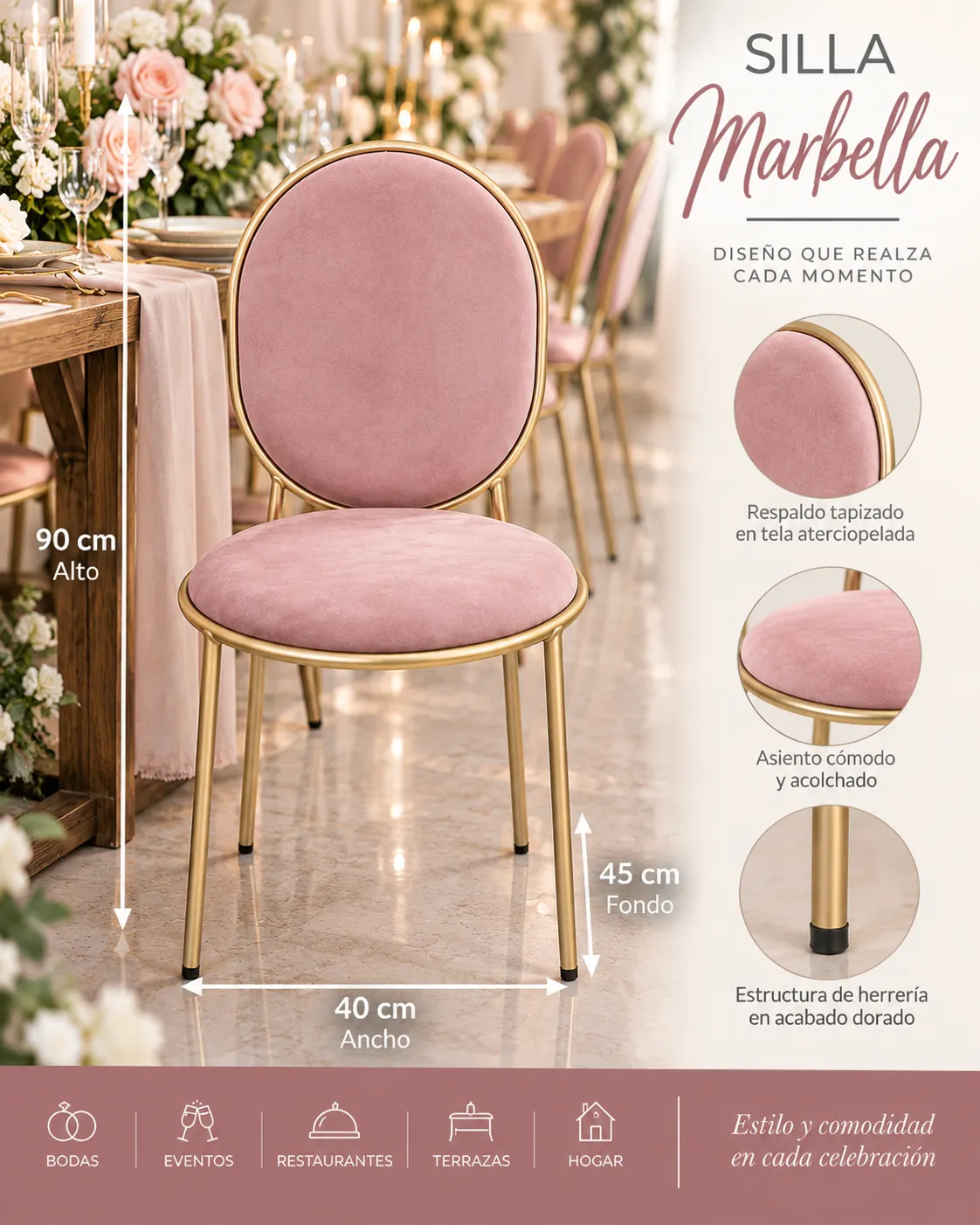 SILLA MARBELLA - imagen 2