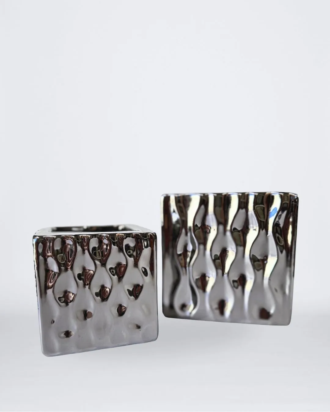BASE CUBO PLATA