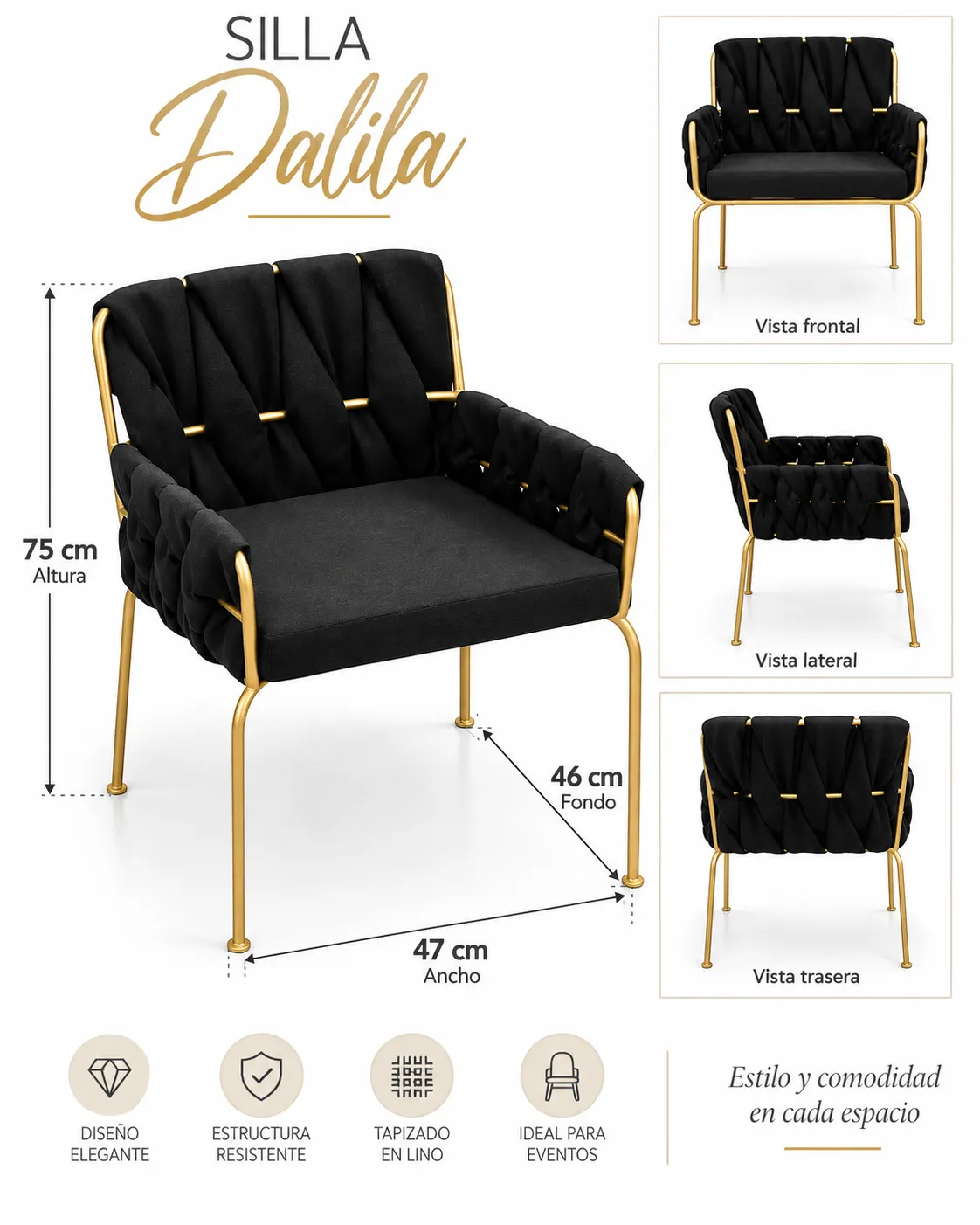 SILLA DALILA - imagen 3