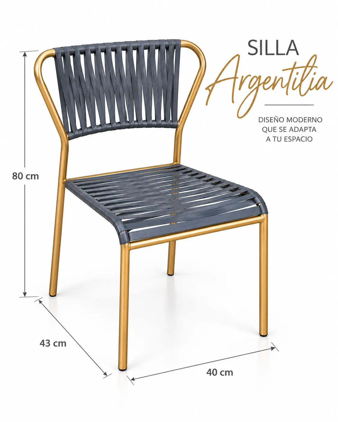 SILLA ARGENTILIA - imagen 3