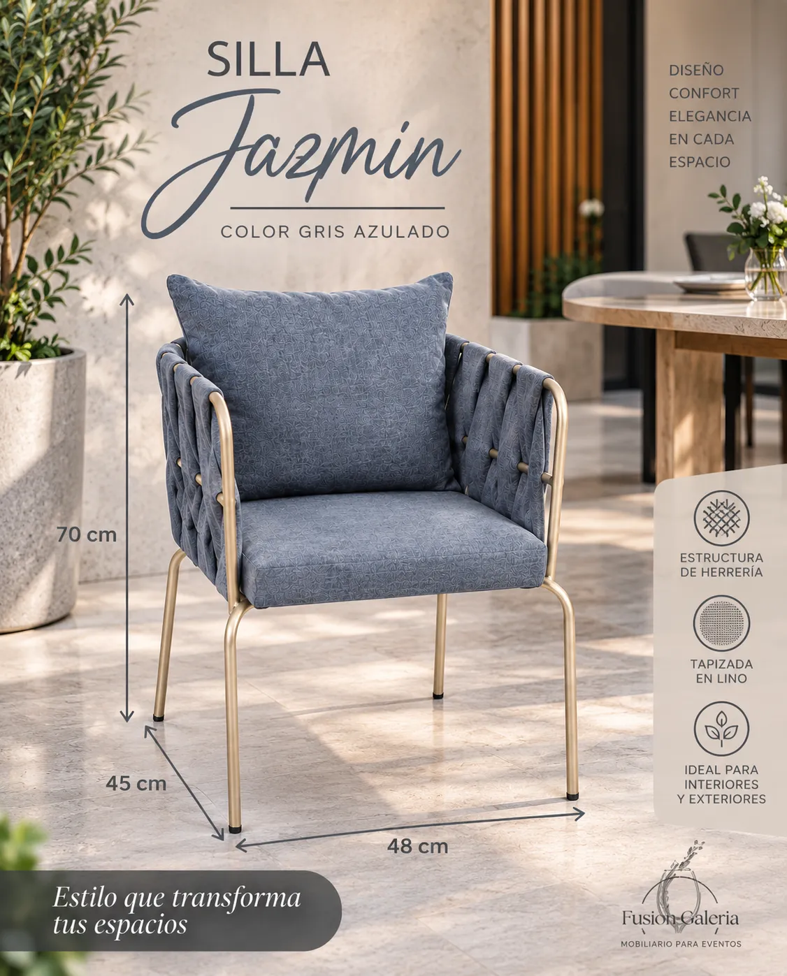 SILLA JAZMIN